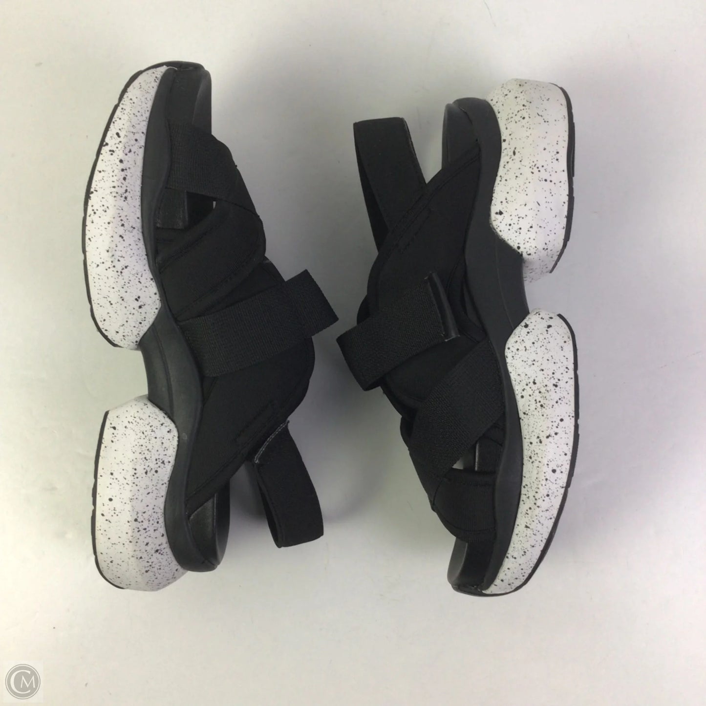 Sandals Heels Platform By Nurture In Black, Size: 7.5