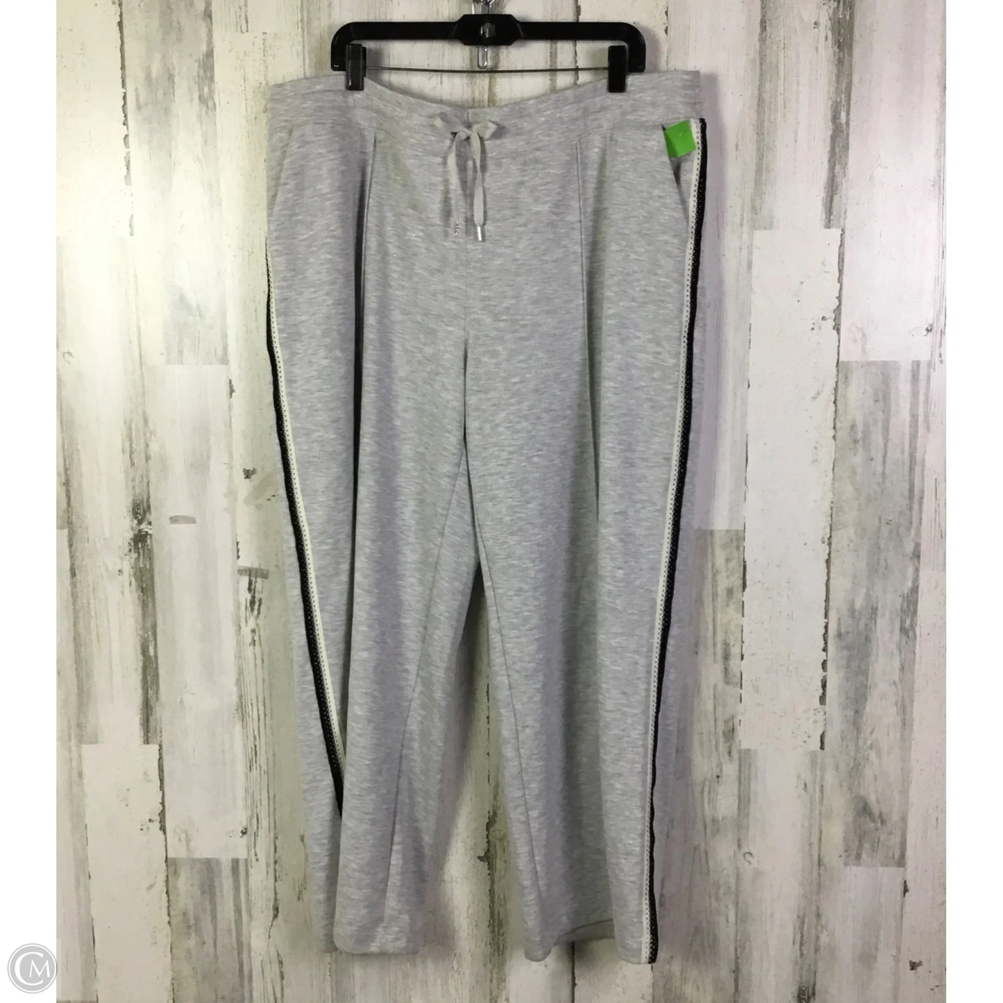 Lounge Set Pants By Chicos In Grey, Size: 2x