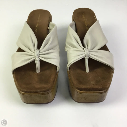 Sandals Heels Platform By House Of Harlow In Grey, Size: 9