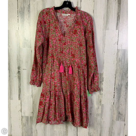 Dress Casual Short By Roller Rabbit In Pink & Red, Size: L