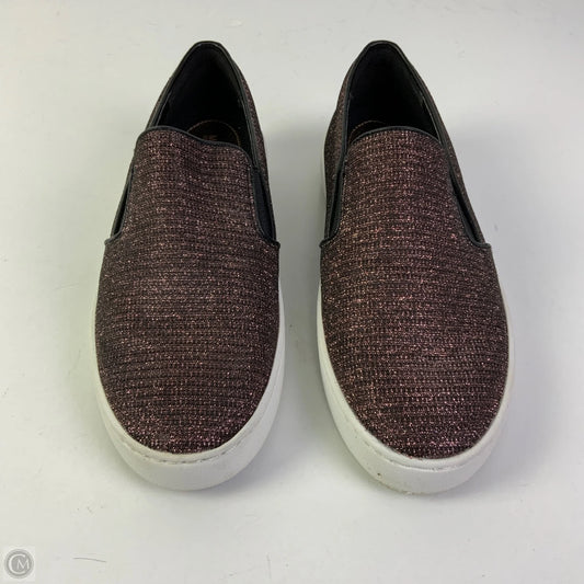 Shoes Flats By Michael By Michael Kors In Pink and Black , Size: 6.5