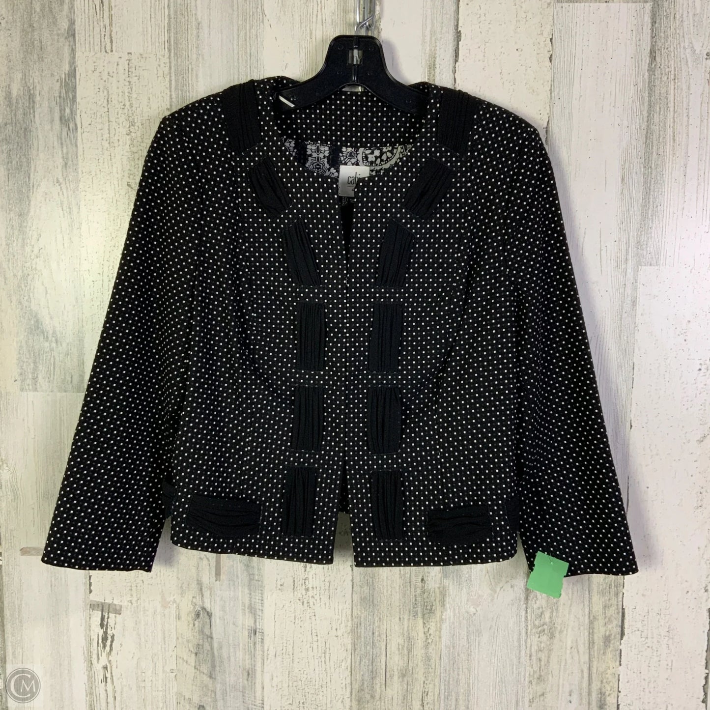 Blazer By Cabi In Black & White, Size: S