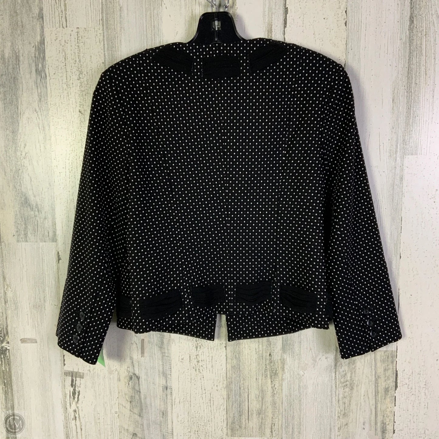 Blazer By Cabi In Black & White, Size: S