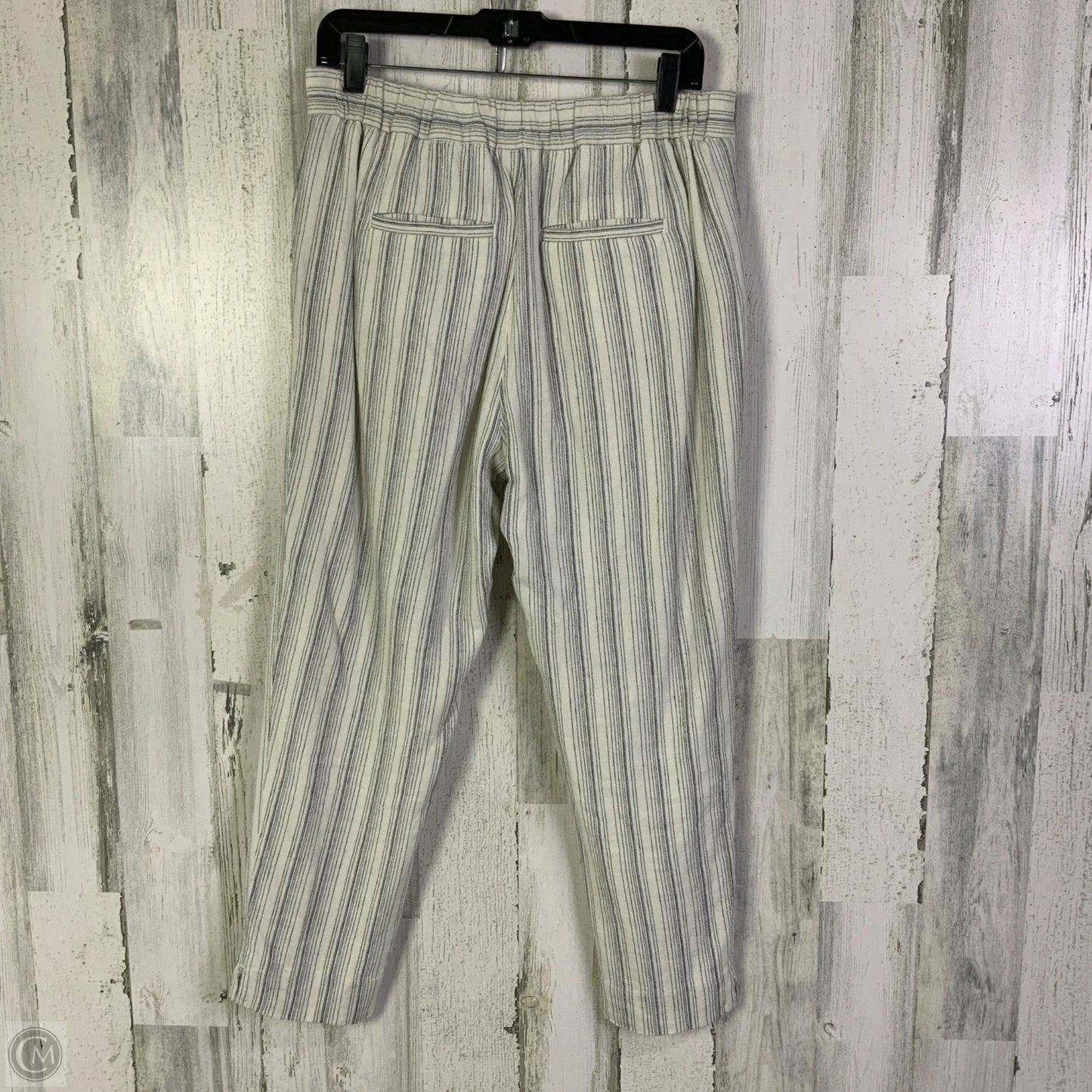Pants Linen By Banana Republic In Cream, Size: 8