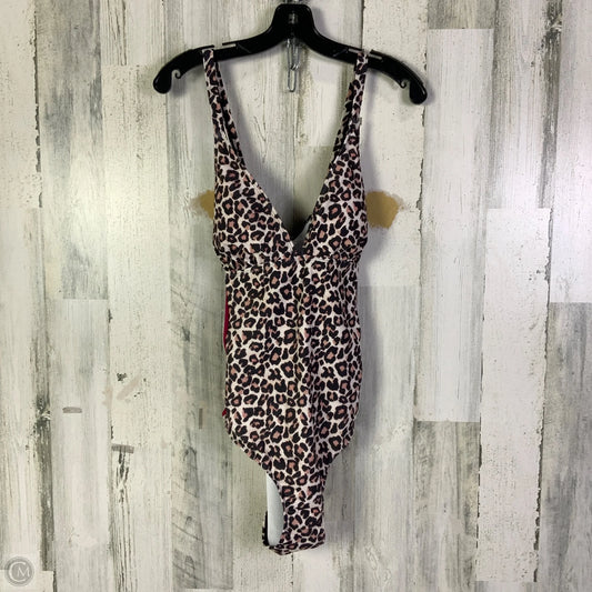 Swimsuit By Zaful In Leopard Print, Size: Xl