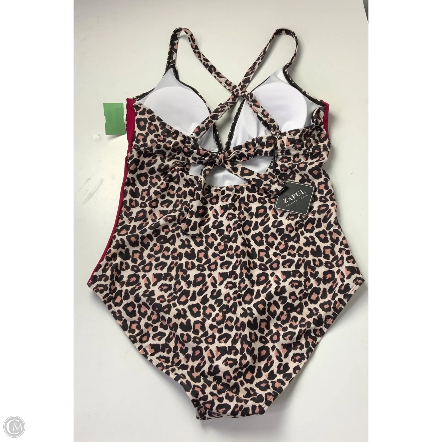 Swimsuit By Zaful In Leopard Print, Size: Xl