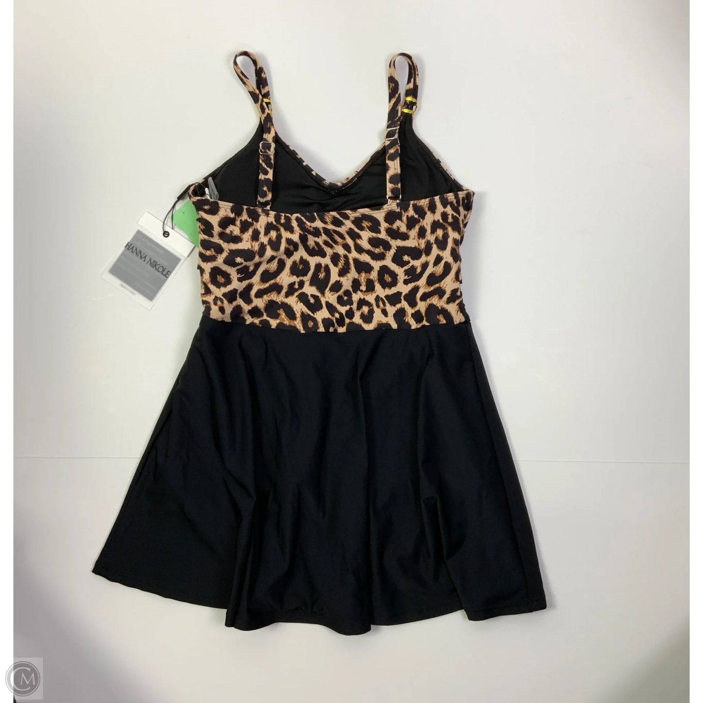Swimsuit By Cme In Black & Brown, Size: M