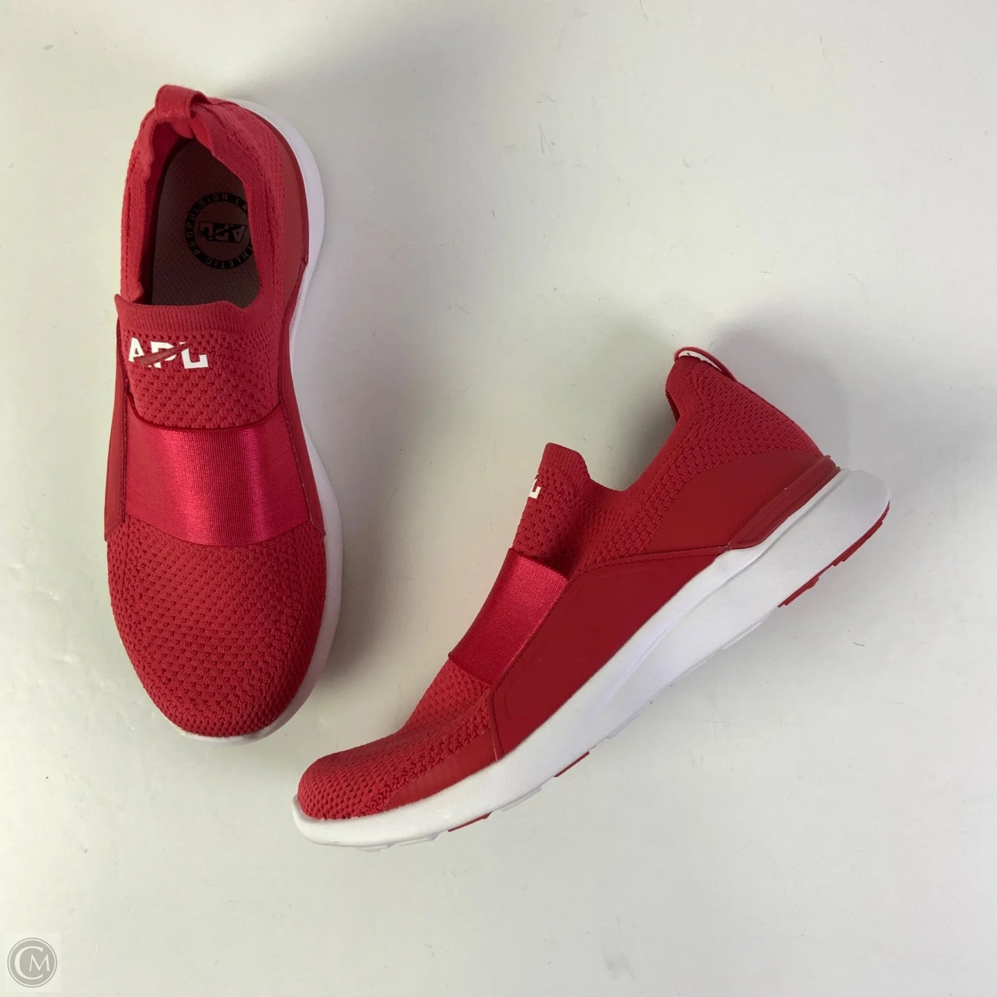 Shoes Designer By Apl In Red, Size: 7