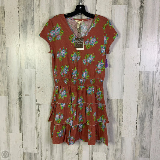Dress Casual Short By Matilda Jane In Orange, Size: Xs