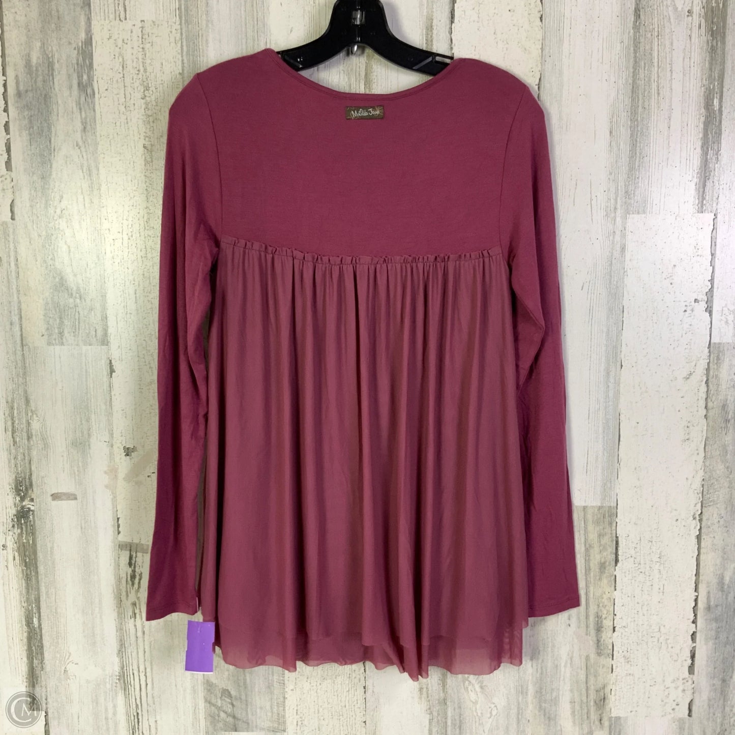 Top Long Sleeve By Matilda Jane In Pink, Size: Xs