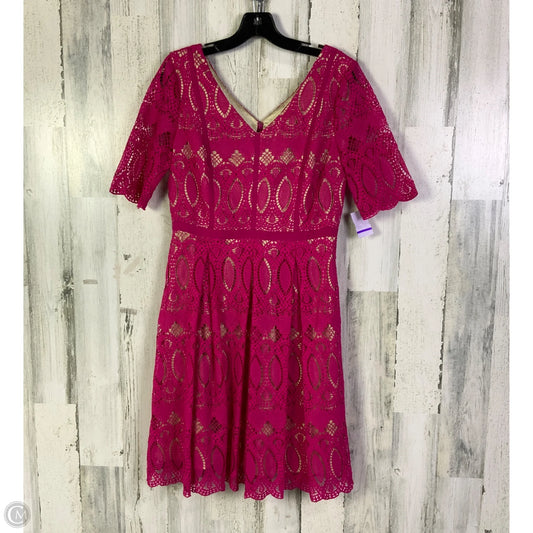 Dress Party Short By Antonio Melani In Pink & Tan, Size: S