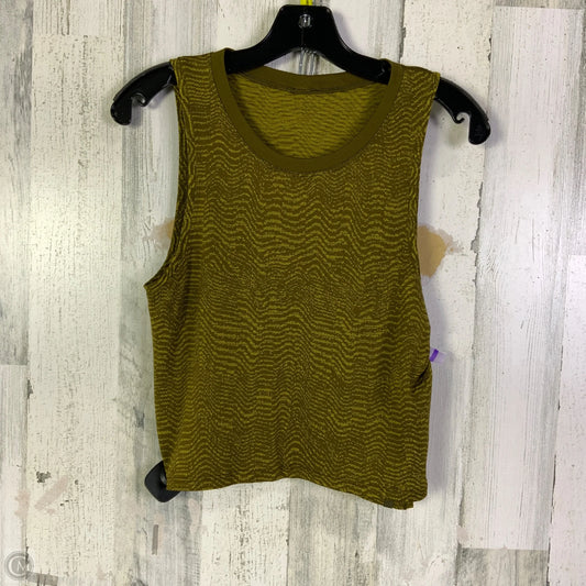 Athletic Tank Top By Lululemon In Chartreuse, Size: 6
