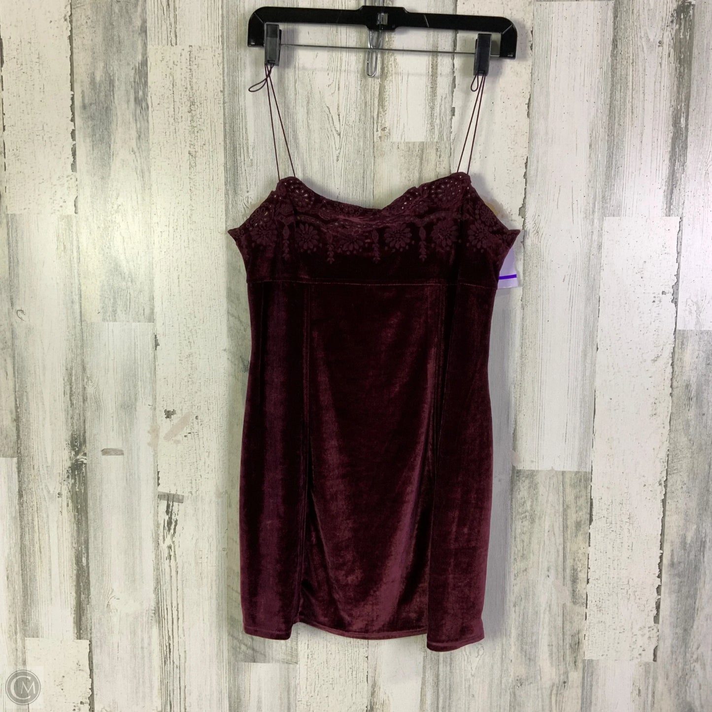 Dress Casual Short By Free People In Maroon, Size: M