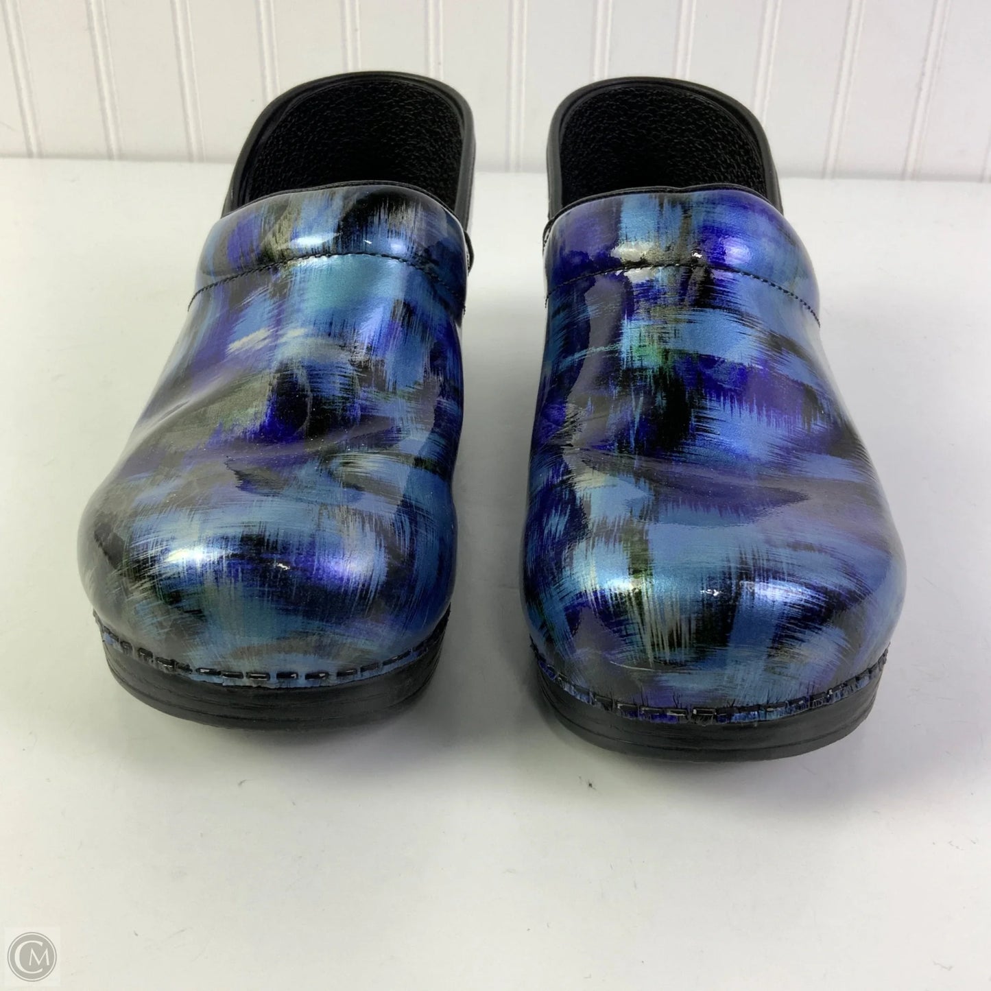 Shoes Heels Block By Dansko In Blue, Size: 11