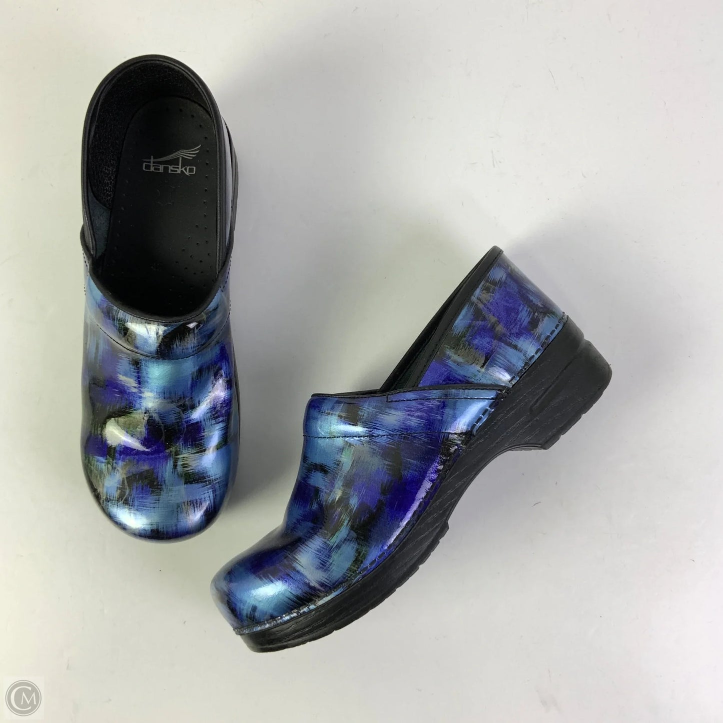 Shoes Heels Block By Dansko In Blue, Size: 11