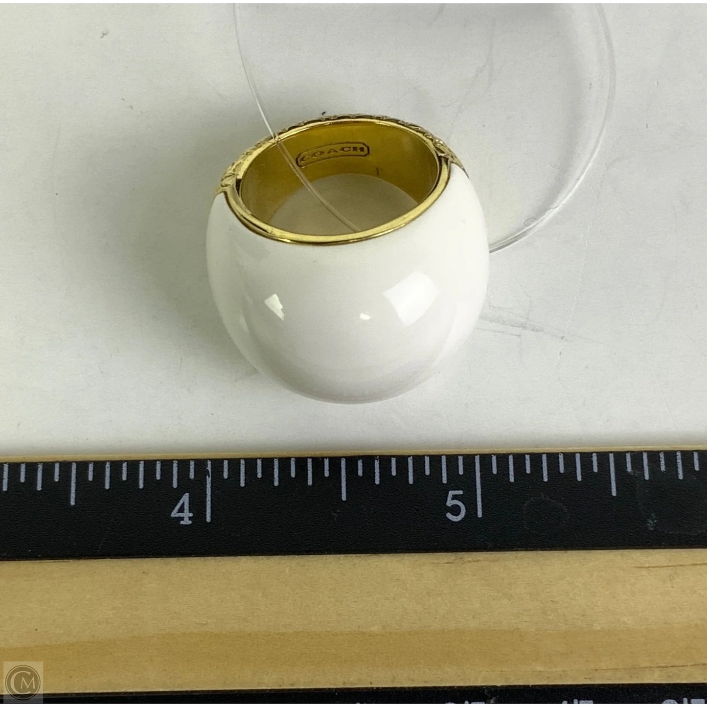 Ring Designer By Coach, Size: 7