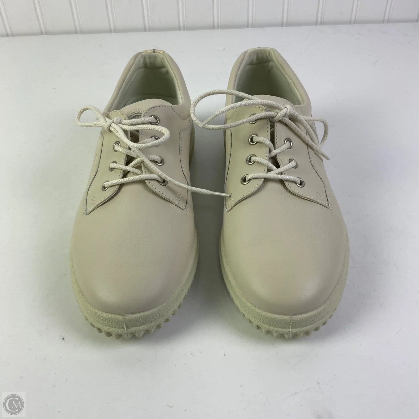 Shoes Sneakers By Ecco In Cream, Size: 7.5