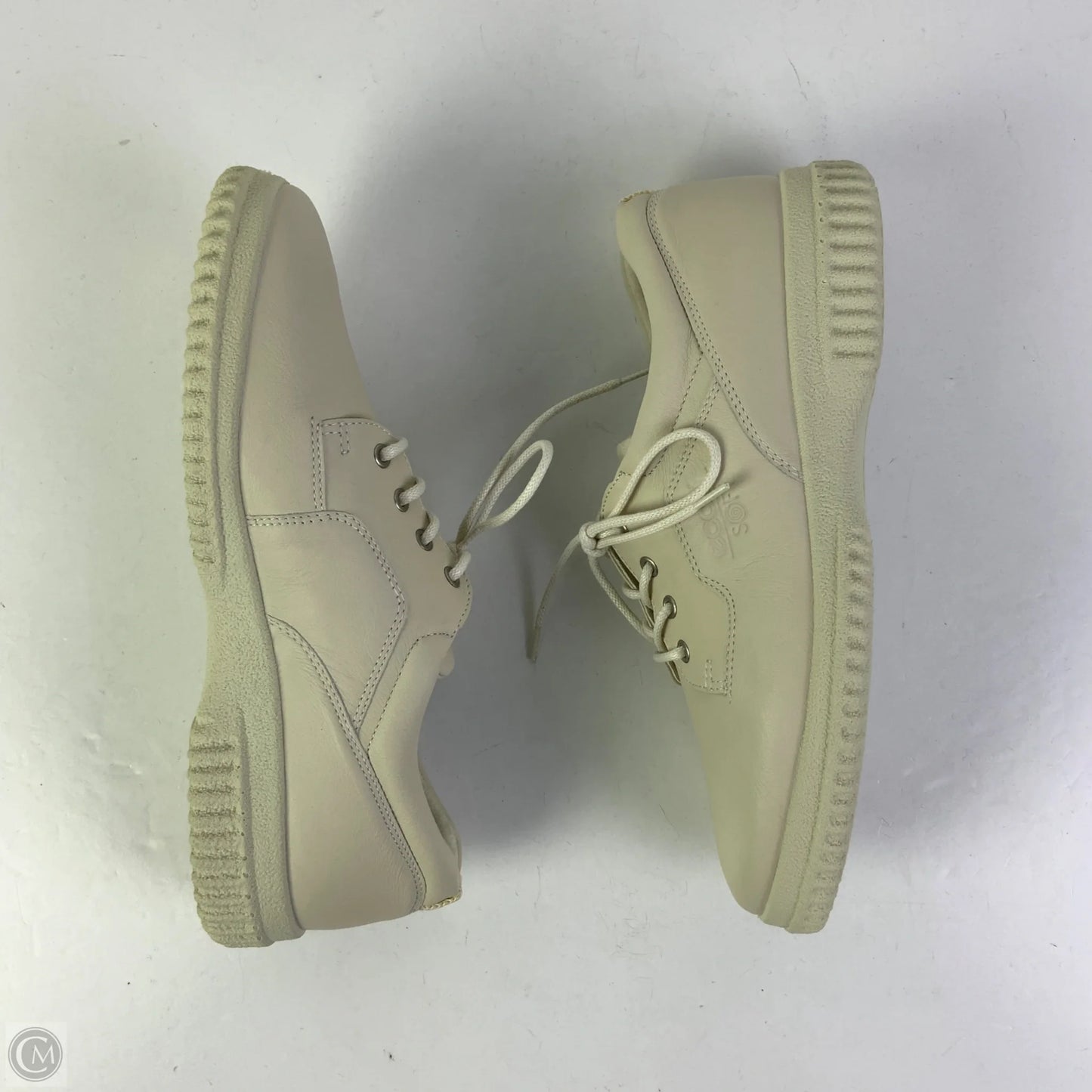 Shoes Sneakers By Ecco In Cream, Size: 7.5