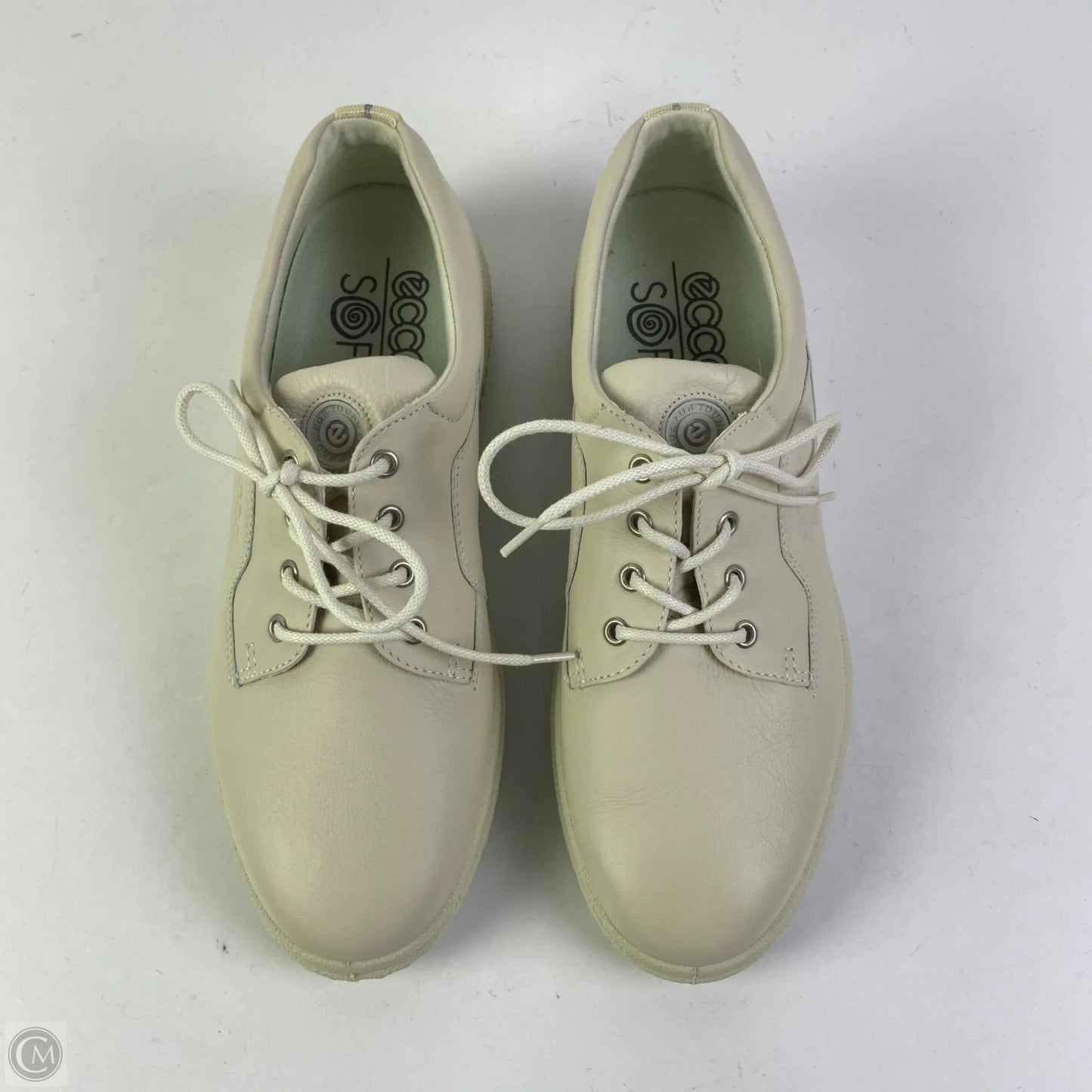 Shoes Sneakers By Ecco In Cream, Size: 7.5