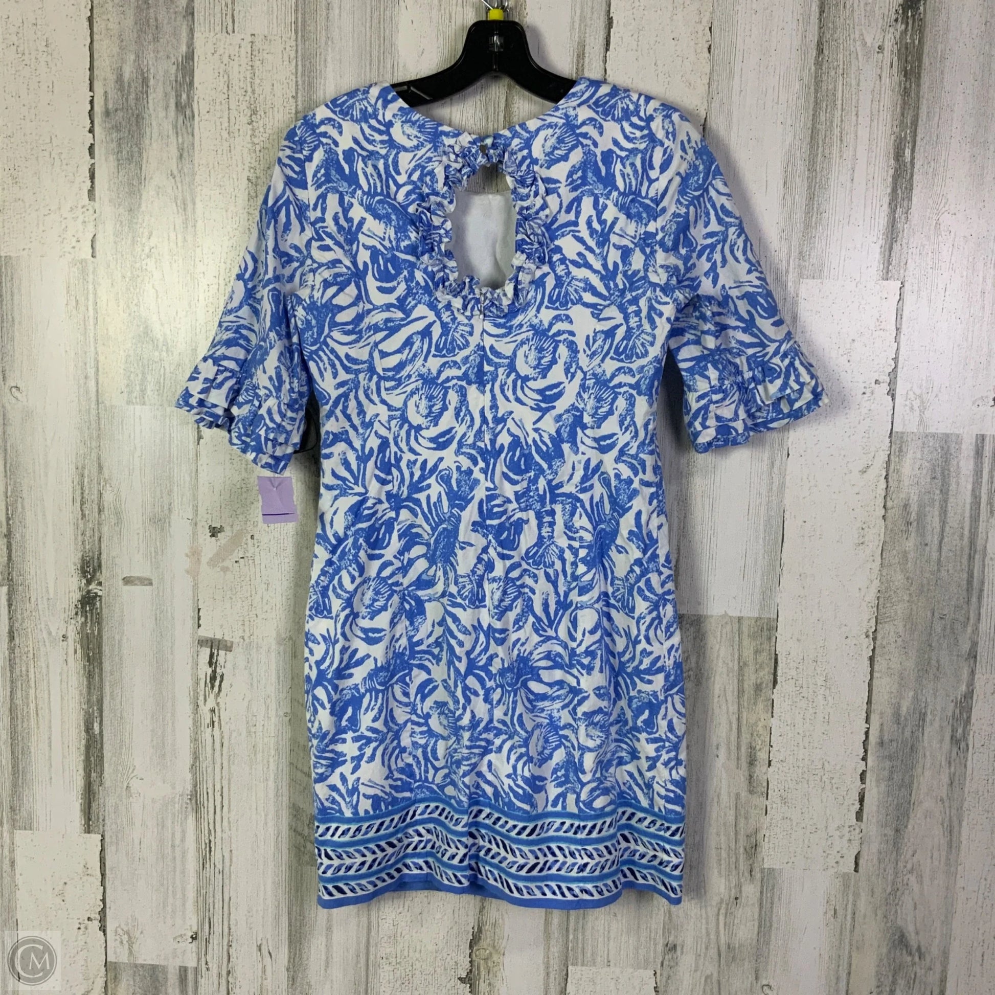 blue and white lilly pulitzer dress Lilly Pulitzer Tori Crew Stripe Blue White Dress