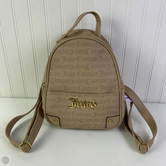 Backpack By Juicy Couture, Size: Medium
