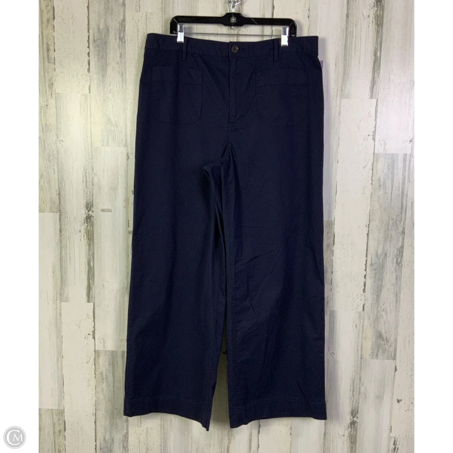 Pants Wide Leg By Free Assembly In Navy, Size: 22
