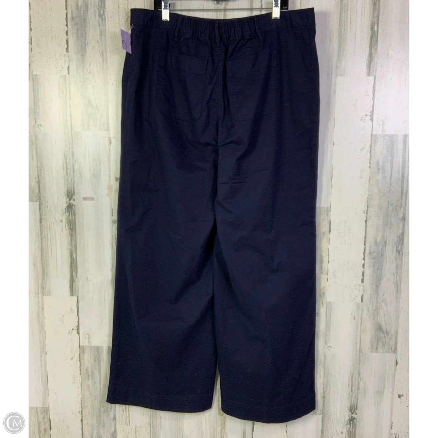 Pants Wide Leg By Free Assembly In Navy, Size: 22