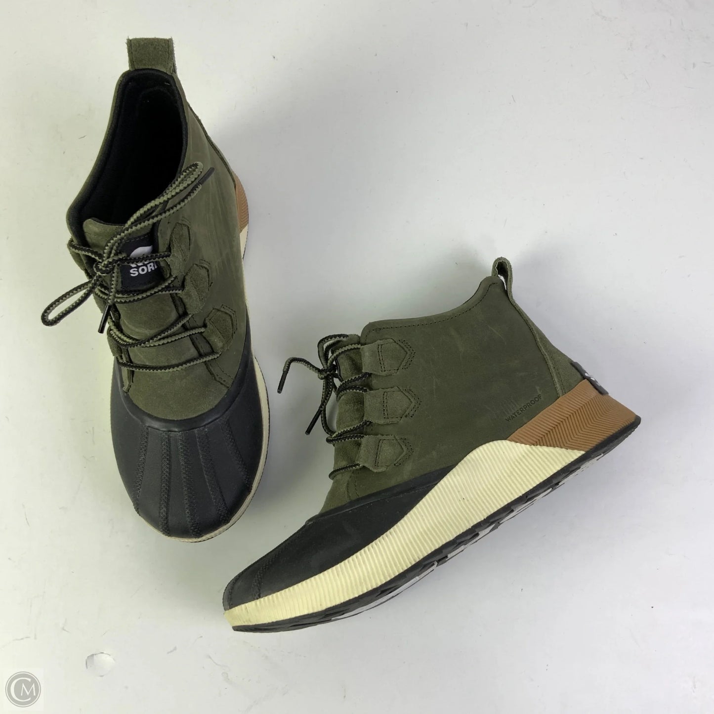 Boots Hiking By Sorel In Green, Size: 11