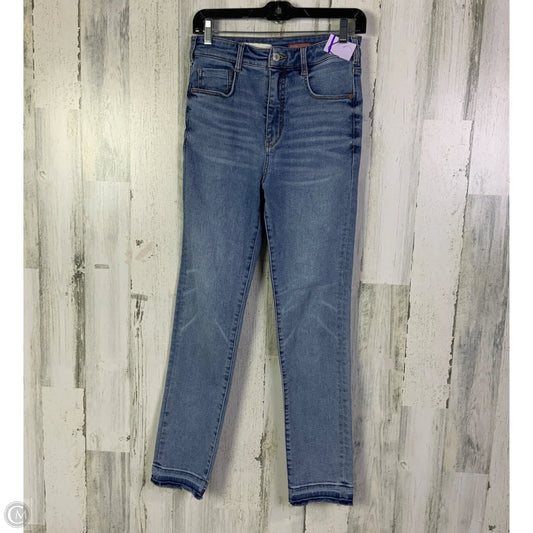 Jeans Skinny By Pilcro In Blue Denim, Size: 4