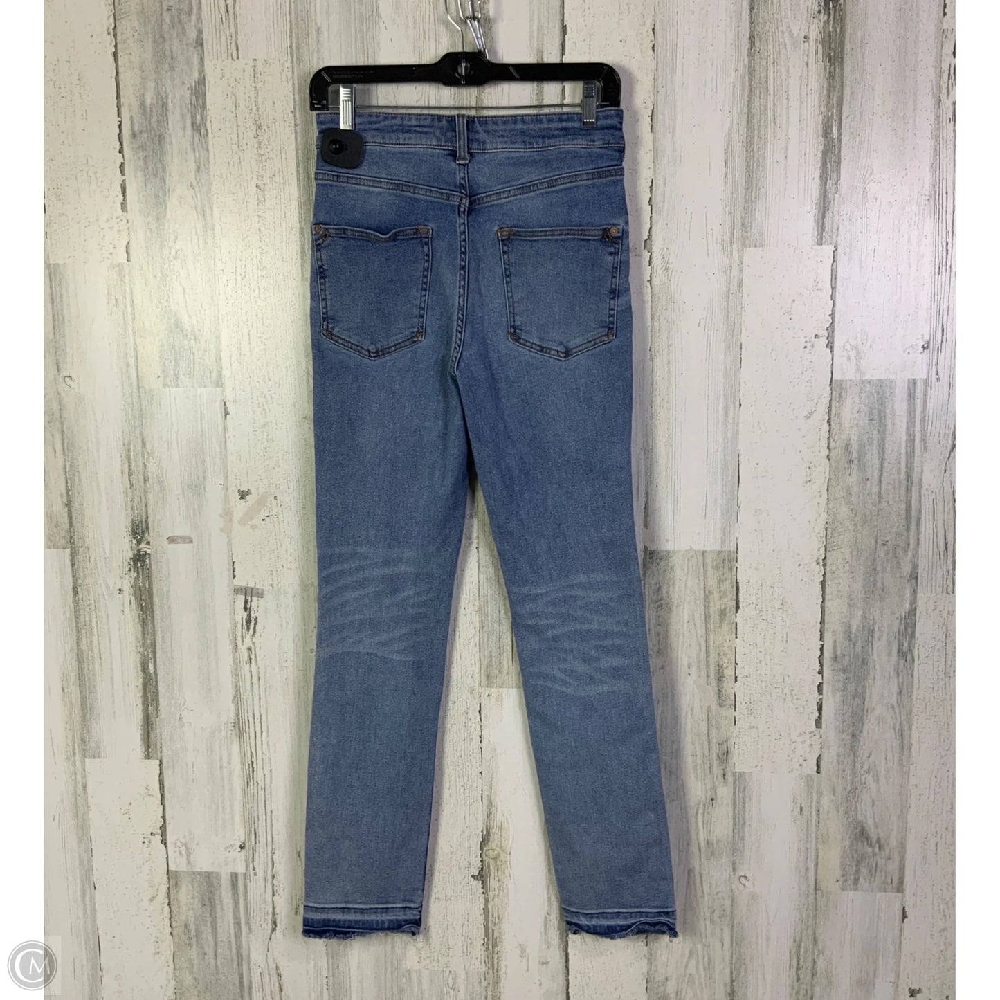 Jeans Skinny By Pilcro In Blue Denim, Size: 4