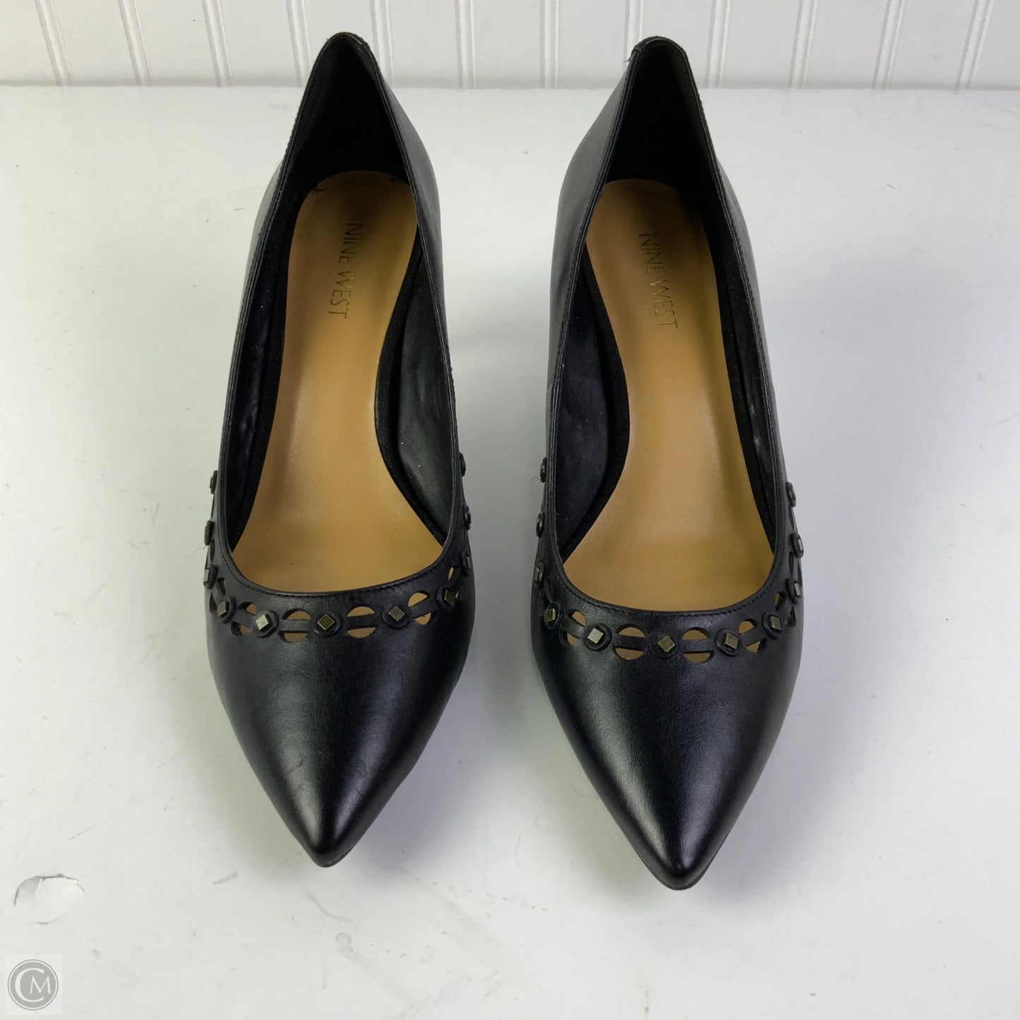 Shoes Heels Stiletto By Nine West In Black, Size: 9.5