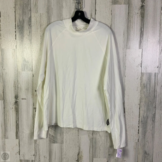 Top Long Sleeve By Free People In White, Size: M