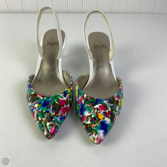 Shoes Heels Kitten By Impo In Multi-colored, Size: 7