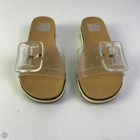 Sandals Flats By Dolce Vita In Clear, Size: 7