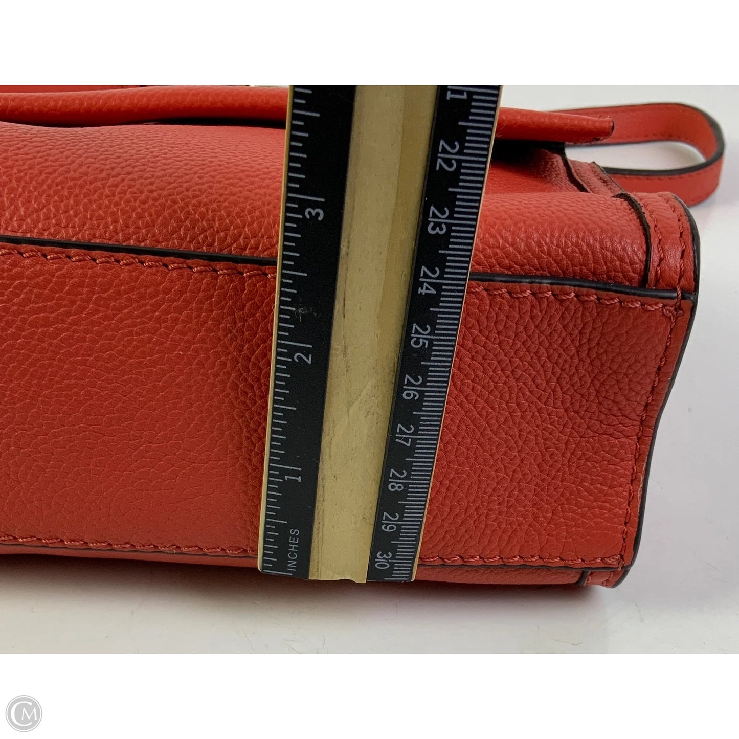 Crossbody Leather By Tahari, Size: Medium