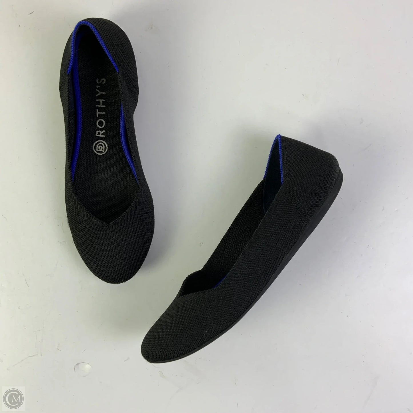 Shoes Flats By Rothys In Black, Size: 9.5