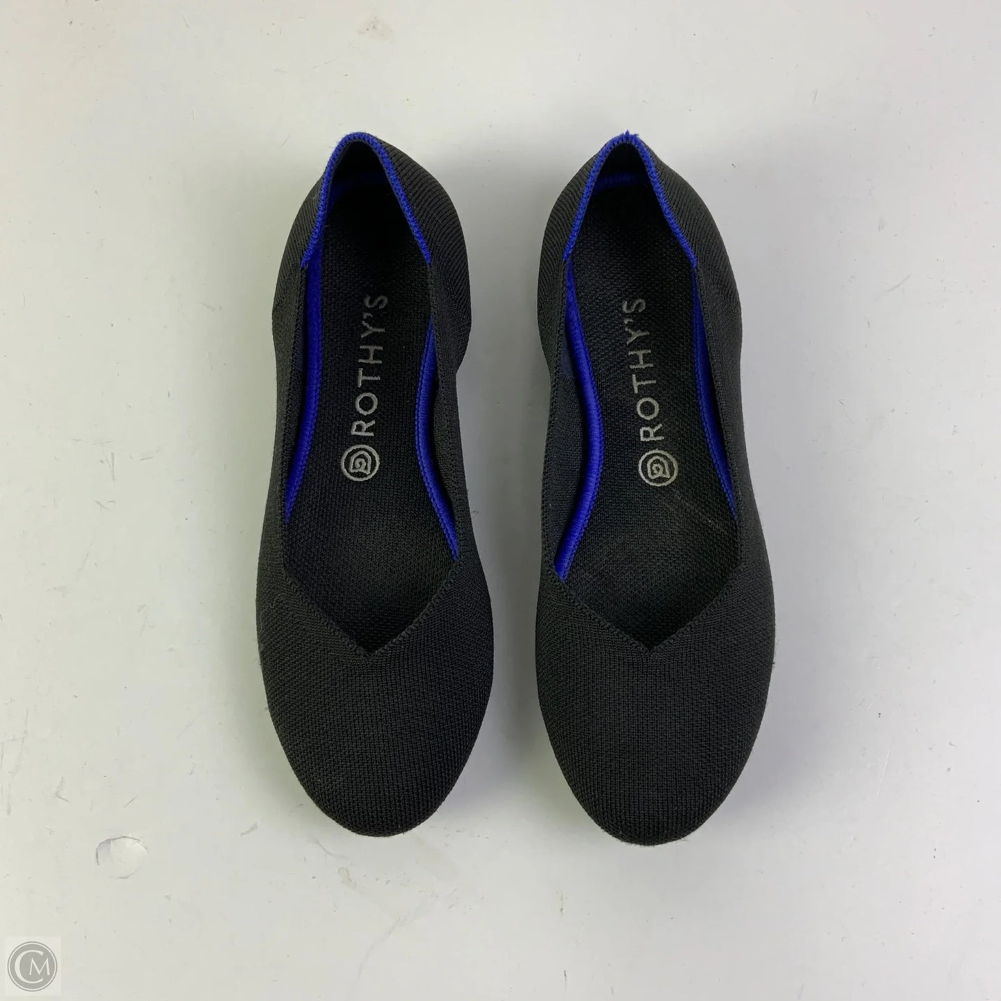 Shoes Flats By Rothys In Black, Size: 9.5