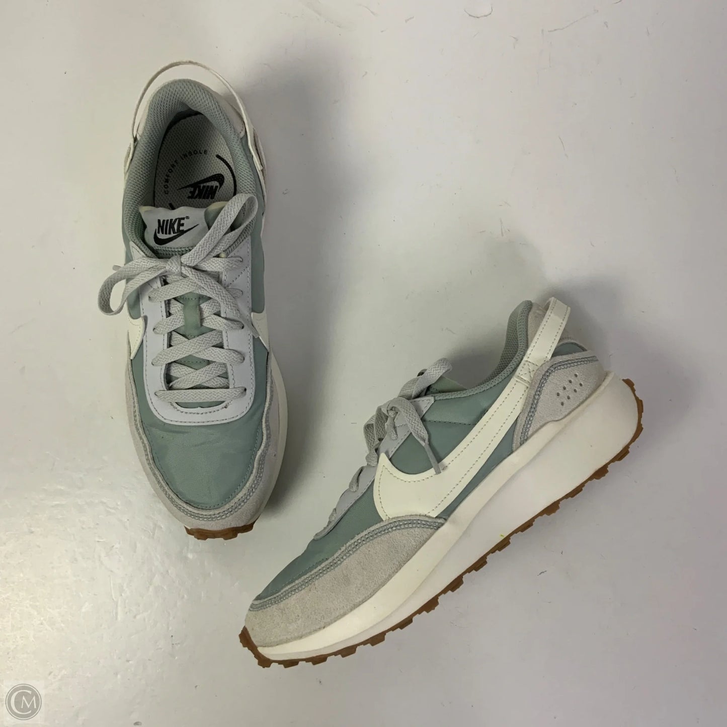 Shoes Sneakers By Nike In Blue & White, Size: 9.5