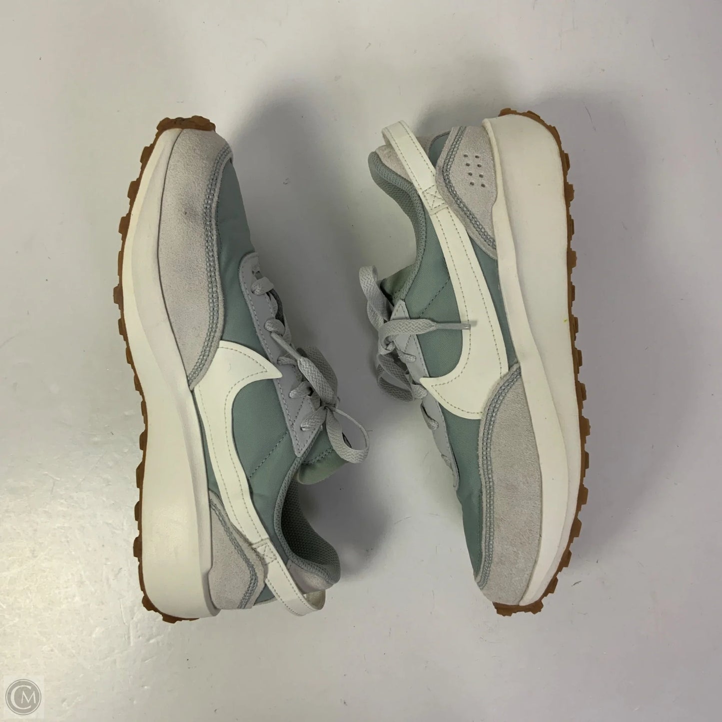 Shoes Sneakers By Nike In Blue & White, Size: 9.5