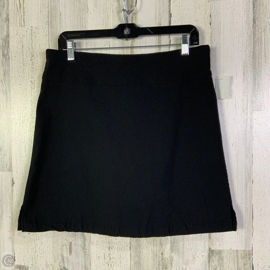 Skort By Rafaella In Black, Size: 12