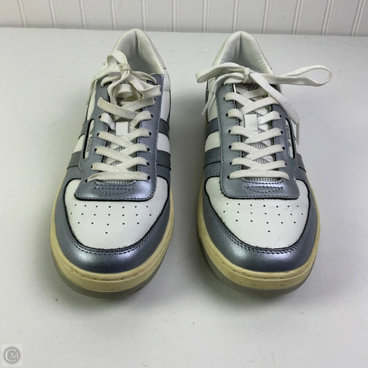 Shoes Sneakers By Gola In Grey & White, Size: 10