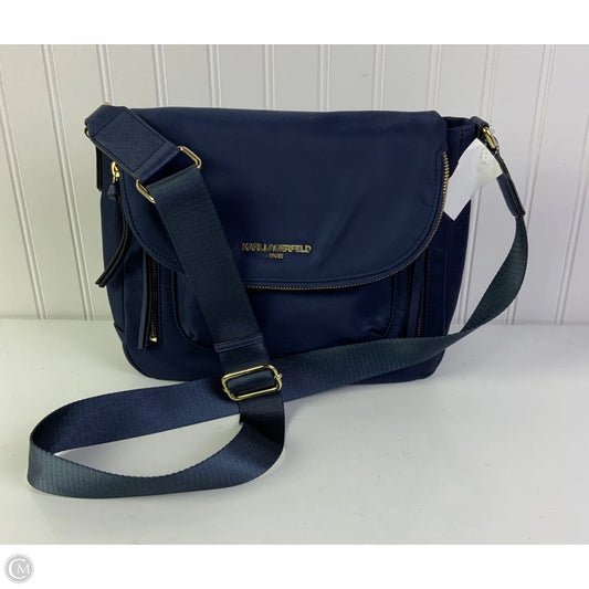 Crossbody Designer By Karl Lagerfeld, Size: Medium