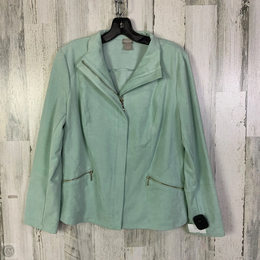 Jacket Other By Chicos In Blue, Size: M