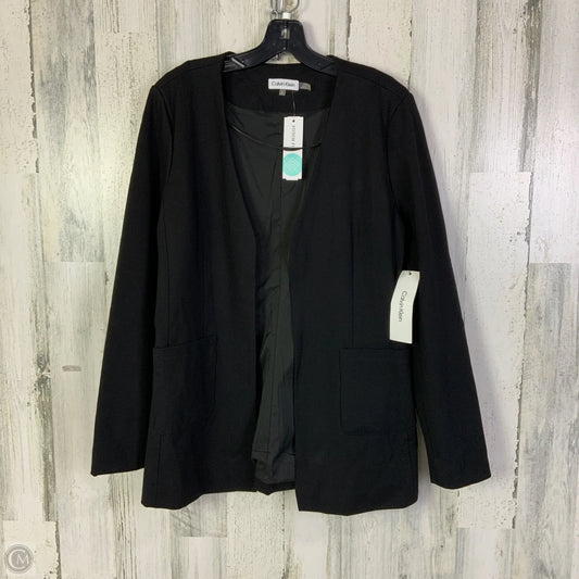 Blazer By Calvin Klein In Black, Size: M