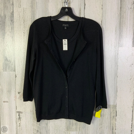 Sweater 2pc By Talbots In Black, Size: Sp