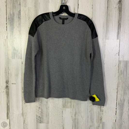 Sweater By Bcbgmaxazria In Grey, Size: Xs