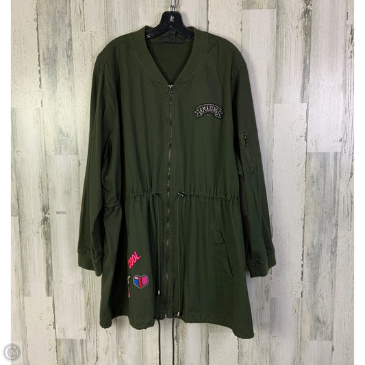 Jacket Utility By Chelsea Studio In Green, Size: 2x