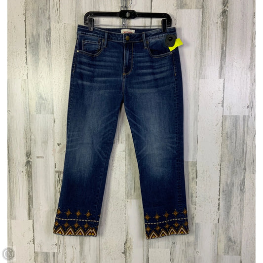 Jeans Straight By Driftwood In Blue Denim, Size: 12