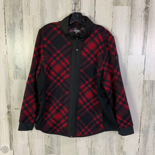 Jacket Other By Talbots In Black & Red, Size: Xlp