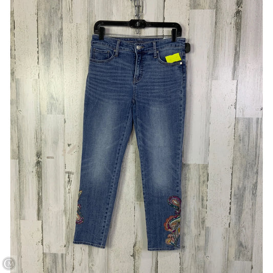 Jeans Boyfriend By Chicos In Blue Denim, Size: 2